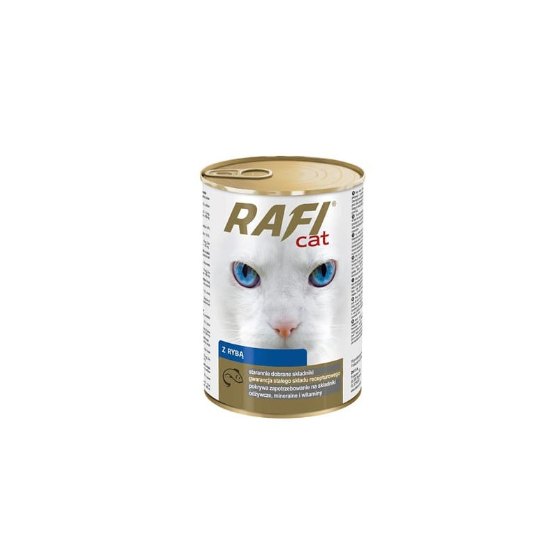 RAFI Cat z rybą 415 gram