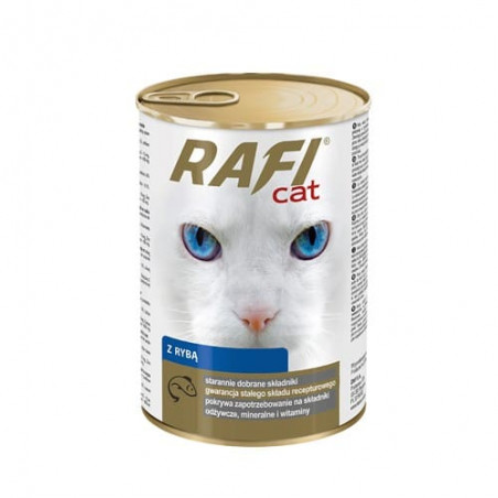 RAFI Cat z rybą 415 gram