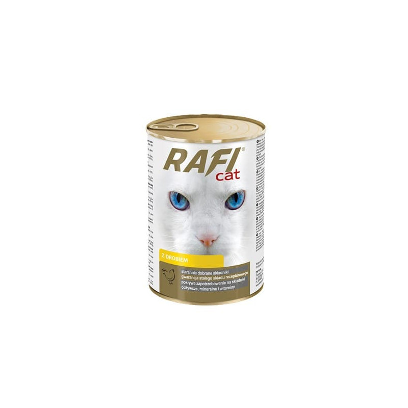 RAFI Cat z drobiem  415 gram