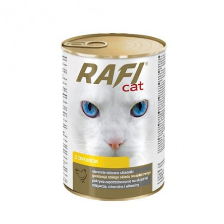 RAFI Cat z drobiem  415 gram