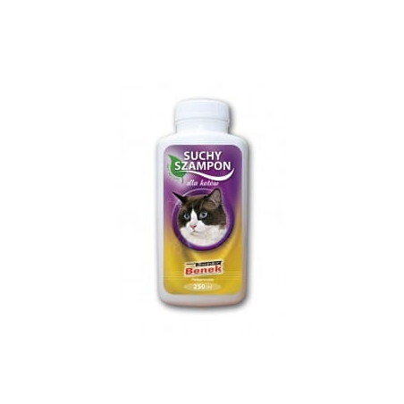 BENEK Suchy szampon pielęgnacyjny dla kota 250 ml