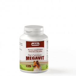 MIKITA Pet Calcium MEGAVIT wapń magnez 50 tabl