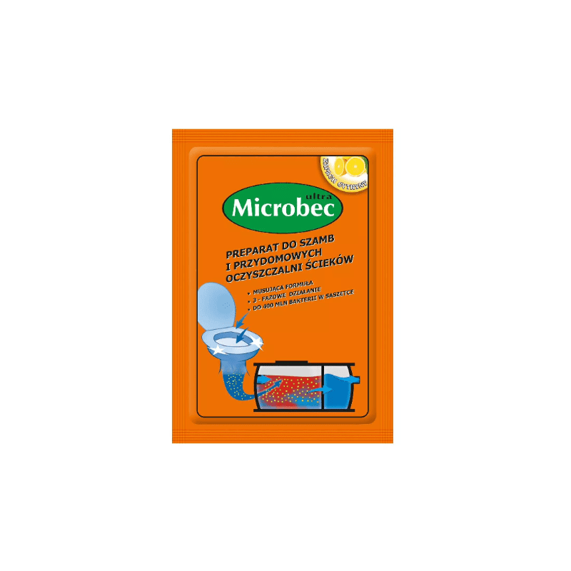 Microbec Ultra saszetka do czyszczenia szamb 25g