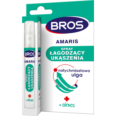 BROS Amaris spray łagodzący ukąszenia 8 ml