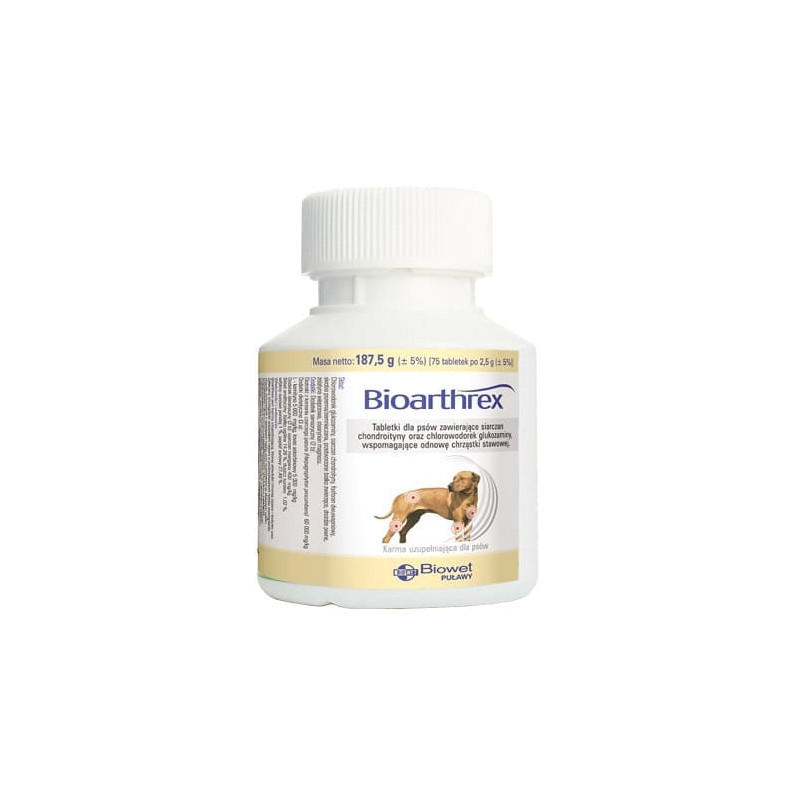 BIOARTHREX - chondroityna, glukozamina 75 tabletek