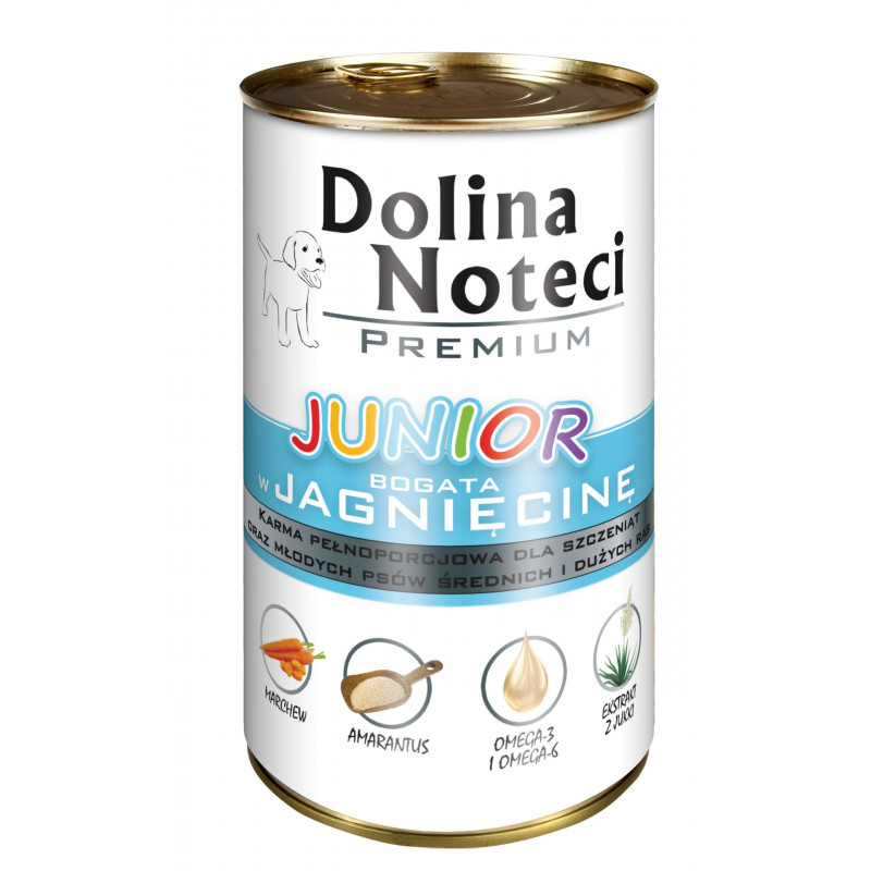DOLINA NOTECI JUNIOR Premium /jagnięcina 400 g