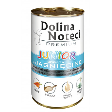 DOLINA NOTECI JUNIOR Premium /jagnięcina 400 g