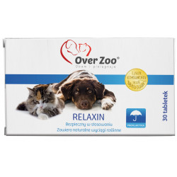 OVER ZOO Relaxin - preparat uspokajający 30 tabletek