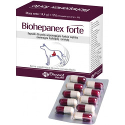 BIOWET Biohepanex forte 45 kapsułek