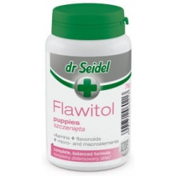 DR SEIDEL Flawitol dla szczeniąt 120 tabletek