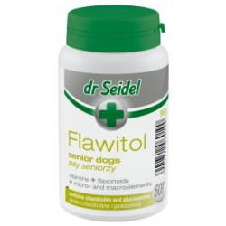 DR SEIDEL Flawitol dla psów seniorów 60 tabletek