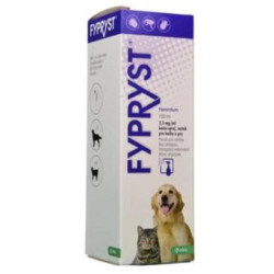 Fypryst 100 ml aerozol na skórę dla psów i kotów